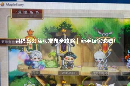 冒险岛公益服发布全攻略｜新手玩家必看！