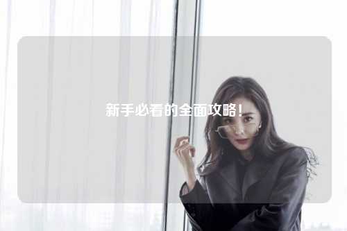 新手必看的全面攻略！