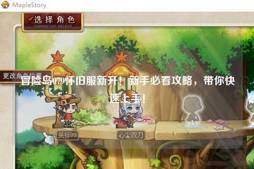 冒险岛079怀旧服新开！新手必看攻略，带你快速上手！