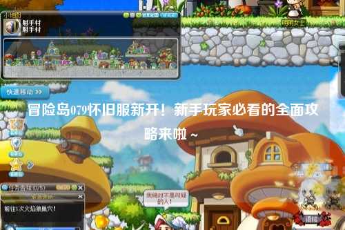 冒险岛079怀旧服新开！新手玩家必看的全面攻略来啦～✨