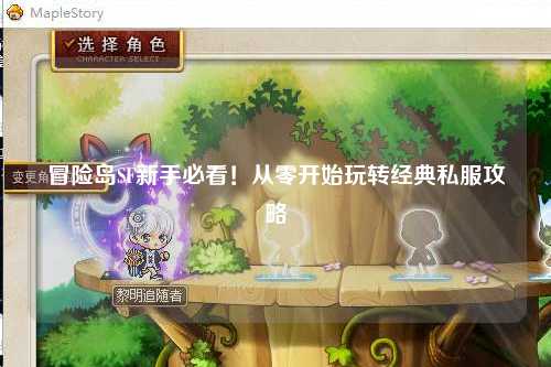 冒险岛SF新手必看！从零开始玩转经典私服攻略