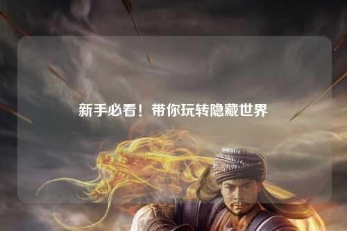 新手必看！带你玩转隐藏世界