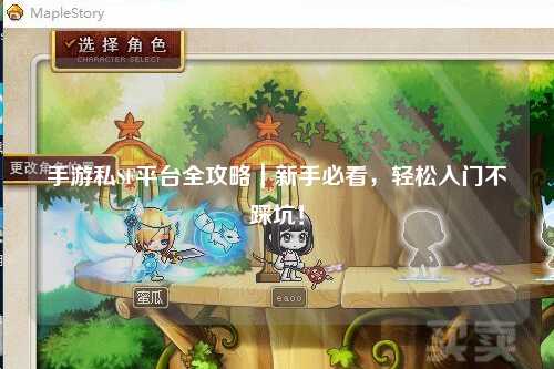 手游私SF平台全攻略｜新手必看，轻松入门不踩坑！