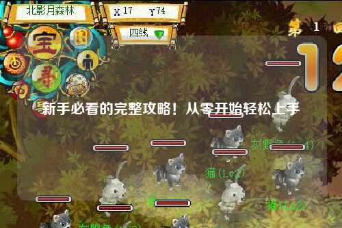 新手必看的完整攻略！从零开始轻松上手