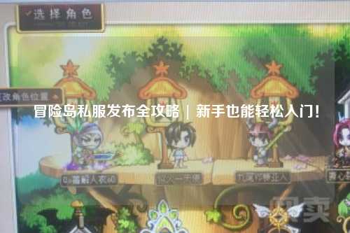 冒险岛私服发布全攻略 | 新手也能轻松入门!
