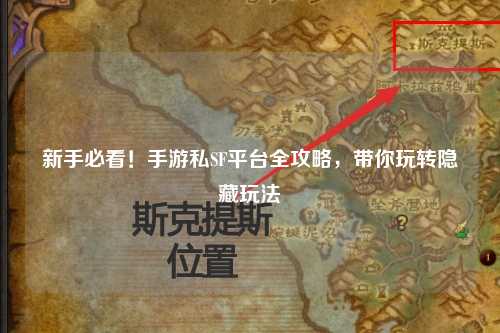 新手必看！手游私SF平台全攻略，带你玩转隐藏玩法