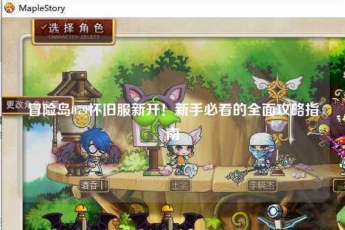 冒险岛079怀旧服新开！新手必看的全面攻略指南✨